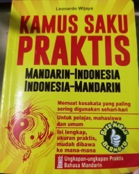 Image of Kamus Saku Praktis Mandarin Indonesia Indonesia Mandarin